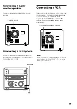 Предварительный просмотр 39 страницы Sony MHC-NX3AV Operating Instructions  (primary manual) Operating Instructions Manual