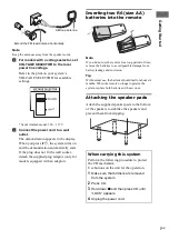 Preview for 7 page of Sony MHC-NXM1 Operating Instructions Manual