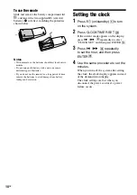 Предварительный просмотр 10 страницы Sony MHC-RG295 Operating Instructions Manual