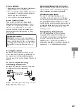 Предварительный просмотр 25 страницы Sony MHC-RG295 Operating Instructions Manual