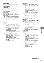 Preview for 27 page of Sony MHC-RG295 Operating Instructions Manual