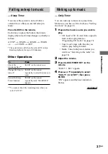 Preview for 27 page of Sony MHC-RG55 Operating Instructions Manual