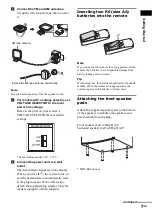 Preview for 7 page of Sony MHC-RG550 Operating Instructions Manual