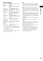 Preview for 11 page of Sony MHC-RG550 Operating Instructions Manual