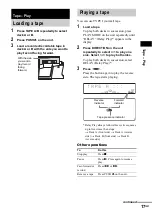 Предварительный просмотр 17 страницы Sony MHC-RG550 Operating Instructions Manual