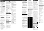Preview for 2 page of Sony MHC-RG590S Operating Instructions