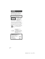 Preview for 2 page of Sony MHC-RG88 Operating Instructions Manual