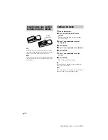 Preview for 8 page of Sony MHC-RG88 Operating Instructions Manual
