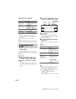 Preview for 10 page of Sony MHC-RG88 Operating Instructions Manual