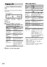 Preview for 10 page of Sony MHC-RV2 Operating Instructions Manual