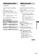 Preview for 31 page of Sony MHC-RV2 Operating Instructions Manual