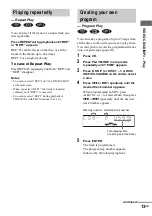 Preview for 13 page of Sony MHC-RV20 Operating Instructions Manual