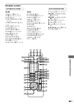 Предварительный просмотр 39 страницы Sony MHC-RV20 Operating Instructions Manual