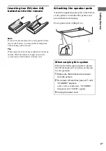 Preview for 9 page of Sony MHC-RV22 Operating Instructions Manual