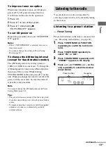 Preview for 19 page of Sony MHC-RV22 Operating Instructions Manual