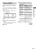 Preview for 13 page of Sony MHC-RV5 Operating Instructions Manual