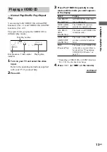 Предварительный просмотр 13 страницы Sony MHC-RV5 Operating Instructions Manual