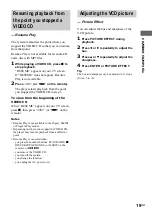 Preview for 19 page of Sony MHC-RV5 Operating Instructions Manual