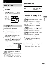 Preview for 23 page of Sony MHC-RV5 Operating Instructions Manual