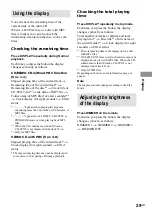 Preview for 29 page of Sony MHC-RV5 Operating Instructions Manual