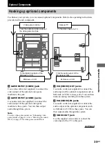 Предварительный просмотр 35 страницы Sony MHC-RV5 Operating Instructions Manual