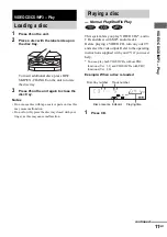 Preview for 11 page of Sony MHC-RV50 Operating Instructions Manual