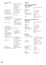 Preview for 44 page of Sony MHC-RV50 Operating Instructions Manual