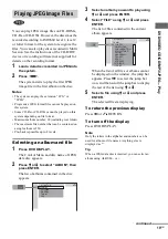 Preview for 19 page of Sony MHC-RV660D Operating Instructions Manual