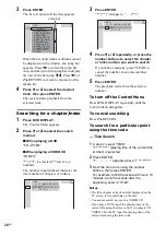 Preview for 24 page of Sony MHC-RV660D Operating Instructions Manual