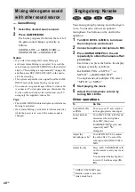 Preview for 48 page of Sony MHC-RV660D Operating Instructions Manual