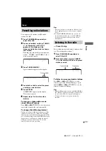 Preview for 17 page of Sony MHC-RV7 Operating Instructions Manual