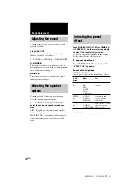 Preview for 22 page of Sony MHC-RV7 Operating Instructions Manual