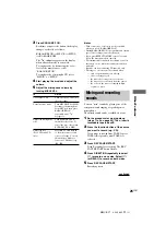 Preview for 25 page of Sony MHC-RV7 Operating Instructions Manual