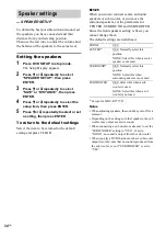 Preview for 34 page of Sony MHC-RV777D Operating Instructions Manual