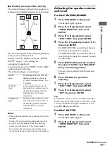 Preview for 35 page of Sony MHC-RV777D Operating Instructions Manual