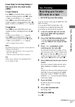 Preview for 41 page of Sony MHC-RV777D Operating Instructions Manual