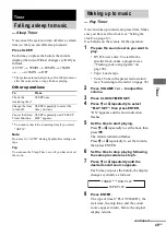 Preview for 49 page of Sony MHC-RV777D Operating Instructions Manual