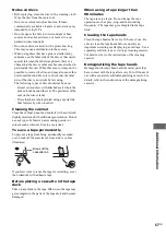 Preview for 67 page of Sony MHC-RV777D Operating Instructions Manual