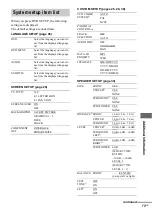 Preview for 73 page of Sony MHC-RV777D Operating Instructions Manual