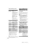 Preview for 10 page of Sony MHC-RV8 Operating Instructions Manual
