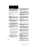 Preview for 32 page of Sony MHC-RV8 Operating Instructions Manual