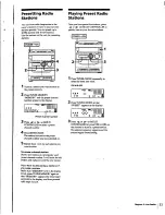 Предварительный просмотр 13 страницы Sony MHC-RX30 Operating Instructions Manual