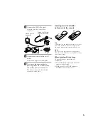 Preview for 5 page of Sony MHC-RX70 Operating Instructions Manual