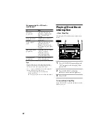 Preview for 28 page of Sony MHC-RX70 Operating Instructions Manual