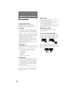 Предварительный просмотр 44 страницы Sony MHC-RX70 Operating Instructions Manual