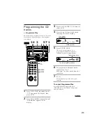 Preview for 21 page of Sony MHC-RX90 Operating Instructions Manual