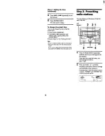 Предварительный просмотр 6 страницы Sony MHC-RXD2 - 3 Cd Mini System Operating Instructions Manual