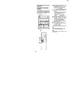 Предварительный просмотр 8 страницы Sony MHC-RXD7AV - 3 Cd Mini Shelf System Operating Instructions Manual