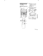 Предварительный просмотр 15 страницы Sony MHC-RXD7AV - 3 Cd Mini Shelf System Operating Instructions Manual