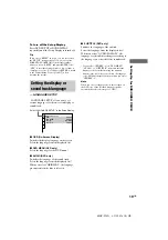 Предварительный просмотр 19 страницы Sony MHC-S90D Operating Instructions Manual